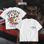UNDISPUTED Max Holloway "Blessed" Hawaii Hibiscus UFC Heavy Cotton Tee - Premium BMF Fan Apparel