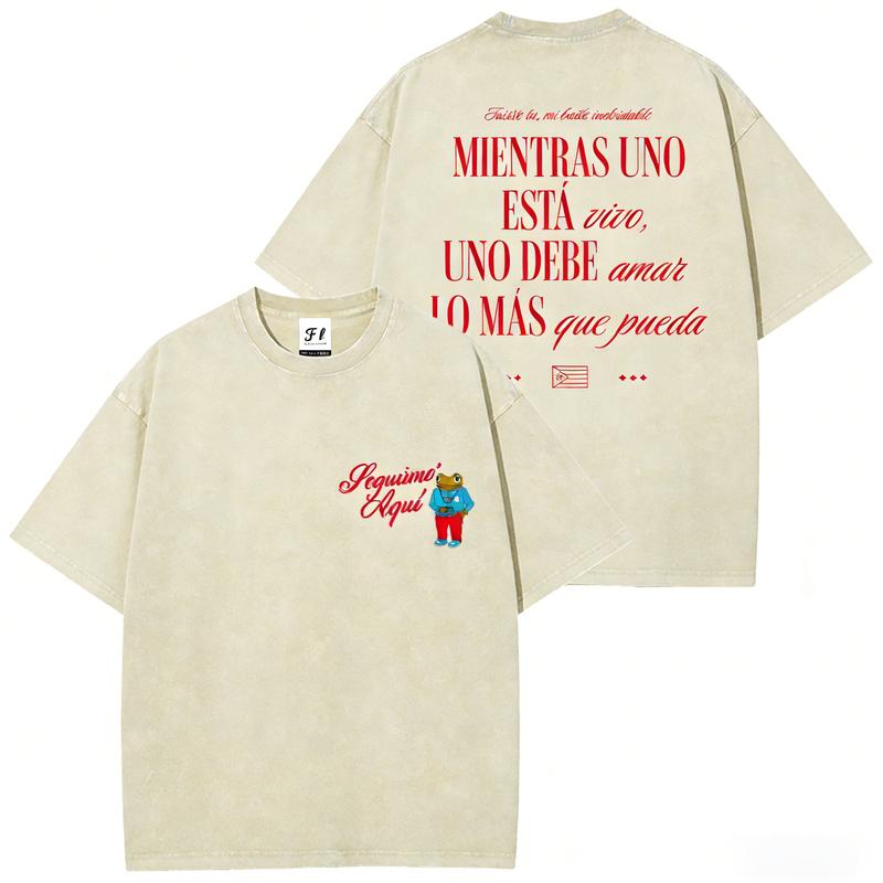 Sapo Concho "Seguimo Aqui" T-Shirt - Vintage Urban Latin Streetwear
