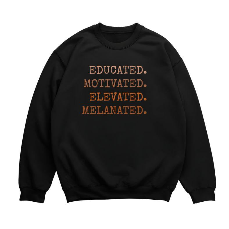Black History Month Crewneck, Black Girl Magic Sweater, Melanin Pride Shirt