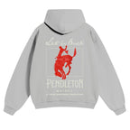 Western Rodeo Graphic Hoodie for Cowboy Streetwear and Casual Outdoor Outfits