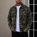 Green camouflage jacket