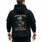 Stoic Spirit: Mexican "Morir Es Fácil" Gamefowl Graphic Tee