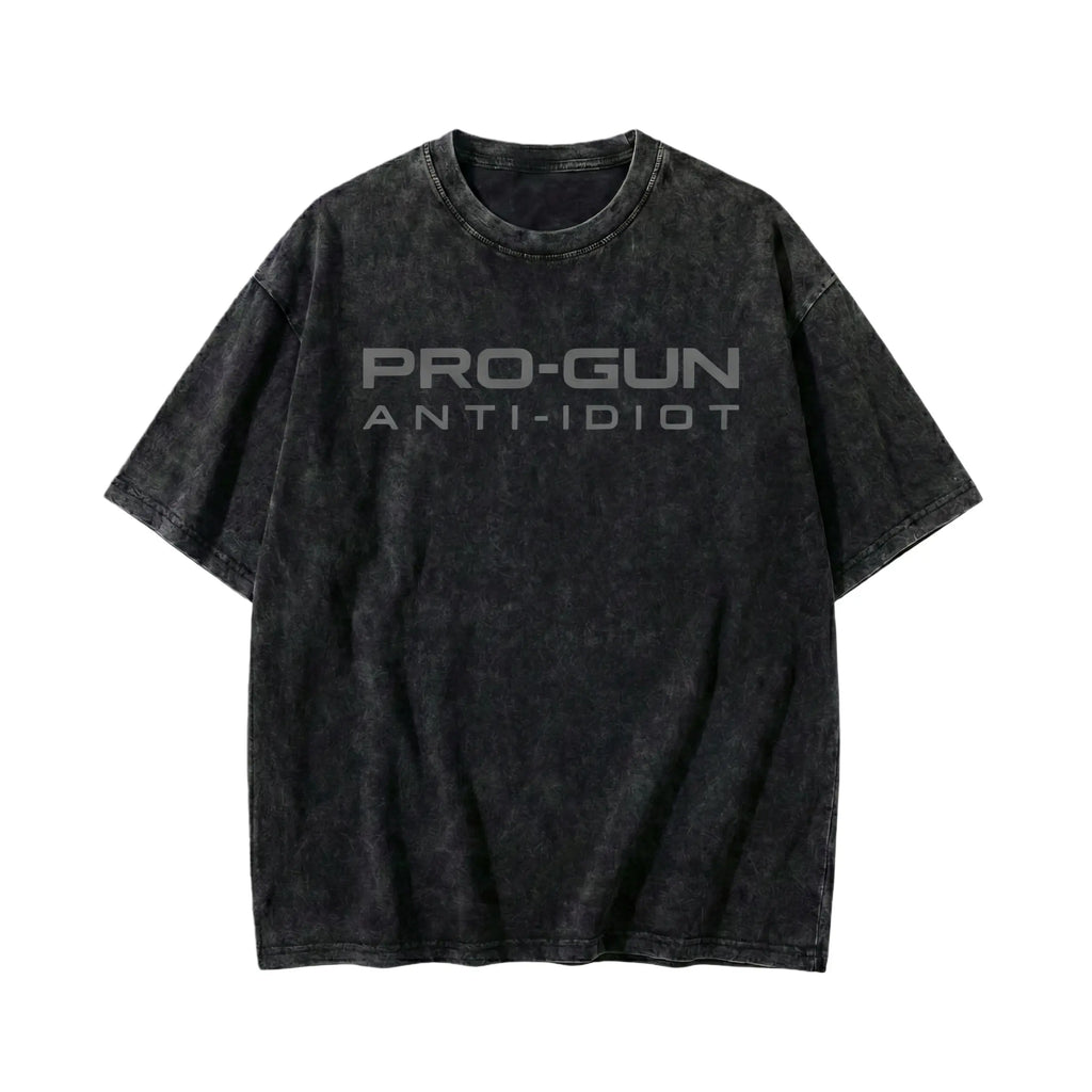 "Wear Your Rights" Pro-Gun Anti-Idiot Graphic Tee - Tactical 2A Supporter Statement Streetwear