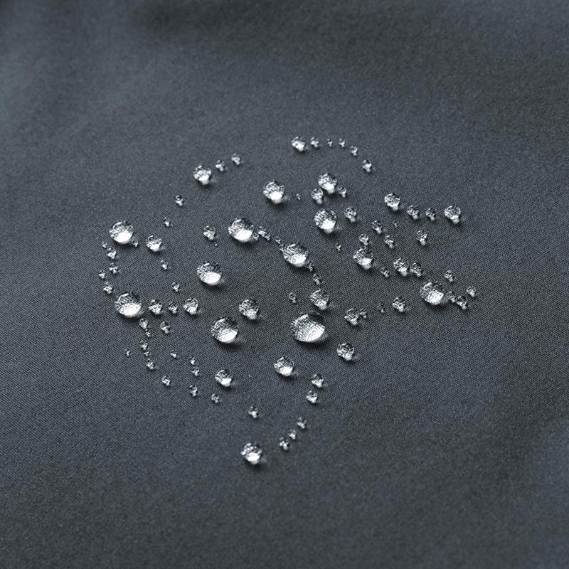 Men's Waterproof Fleece-Lined Softshell Thermal Pants with Zip Pockets