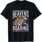 Heaven is Roaring T-shirt, Bible Verse T-shirt, Religious T-shirt, Vintage Style Clothing