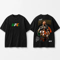 MMA Fighter Graphic Vintage Washed Oversized Streetwear T-Shirt