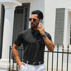 Men's Classic Cotton Polo Shirt 3-Pack for Work Golf Travel and Everyday Comfort