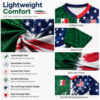 Mexico USA Dual Heritage Soccer Jersey for Game Day Fans