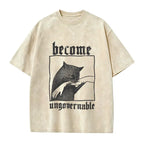 Become Ungovernable Funny Cat Graphic T-Shirt for Pet Lovers