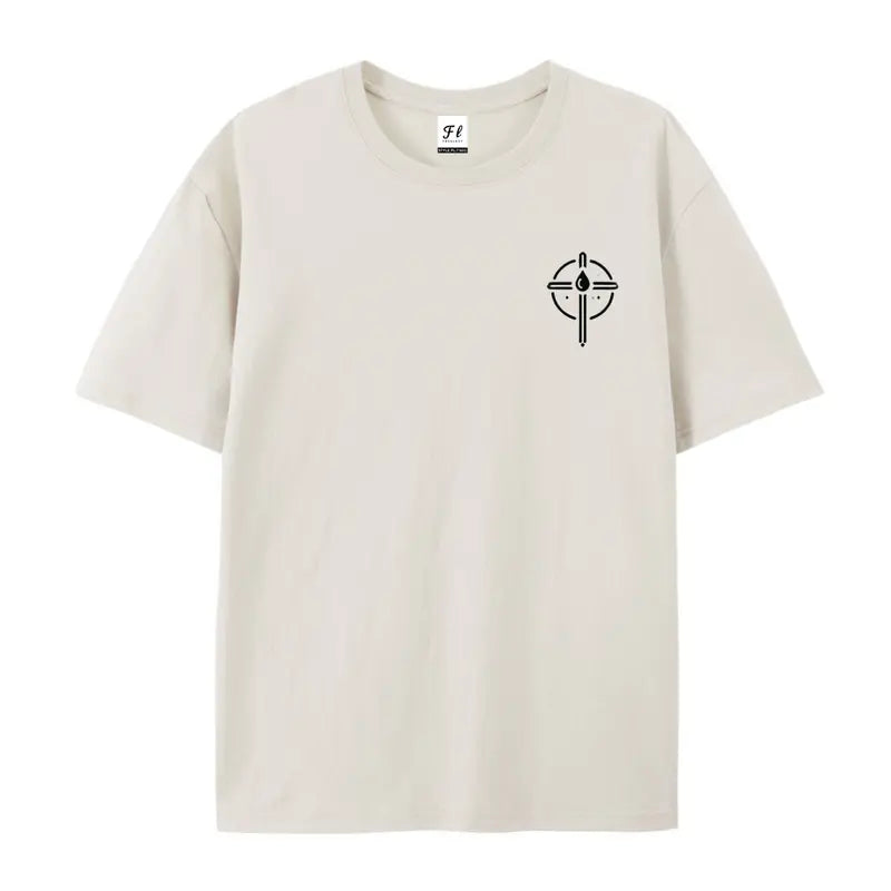Saved By The Blood Christian Graphic Tee for Faith Streetwear and Everyday Wear