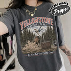 Do Not Pet The Fluffy Cows Yellowstone Graphic T-Shirt