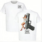 Precision Meets Pin-Up: The Glock "Perfection" Vintage Tactical Tee
