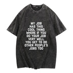 The Corporate Hustle: Sarcastic "Do Everyone's Job" Funny Office Graphic Tee