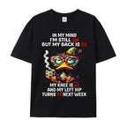 The Aging Reality Check: "In My Mind I'm Still 24" Funny Duck Graphic Tee