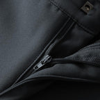 Men's Waterproof Fleece-Lined Softshell Thermal Pants with Zip Pockets