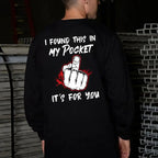 Zero Filter Energy: The "Found This In My Pocket" Middle Finger Tee