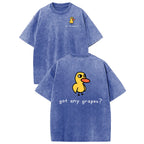 Funny Duck Graphic T-Shirt with Vintage Streetwear Style and Casual Everyday Comfort