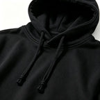 Oversized Skeleton Prayer Graphic Hoodie for Gothic Streetwear and Casual Winter Outfits