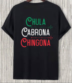 Chula Cabrona Chingona T-Shirt Sweatshirt Hoodie - Mexican Latino Streetwear