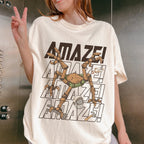 "Amaze! Amaze! Amaze!" Project Hail Mary Rocky Graphic Tee - Vintage Sci-Fi Book Lover Shirt