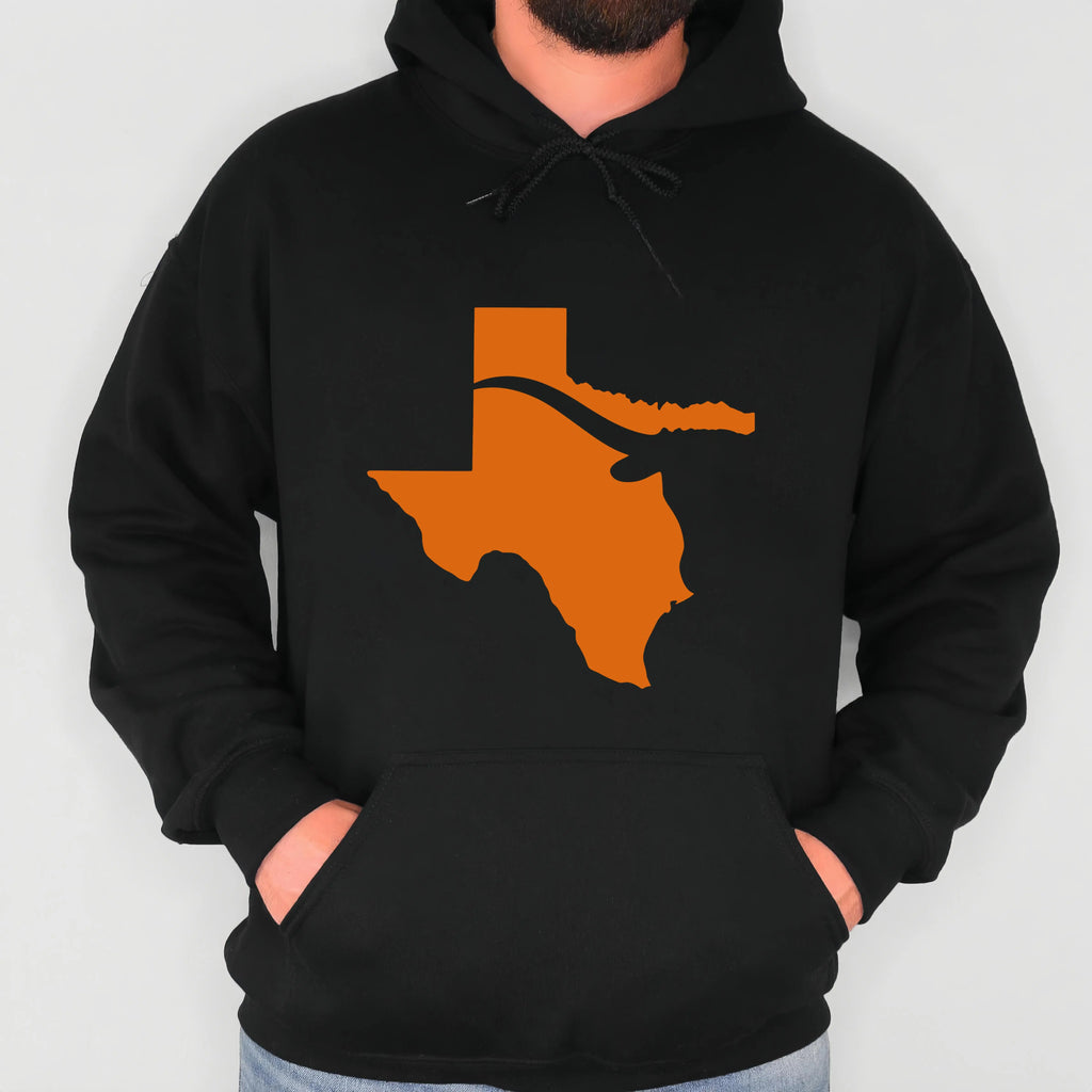 Texas State Map Graphic Tee for Lone Star Fans and Casual Streetwear