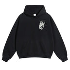 Western Rodeo Graphic Hoodie for Cowboy Streetwear and Casual Outdoor Outfits