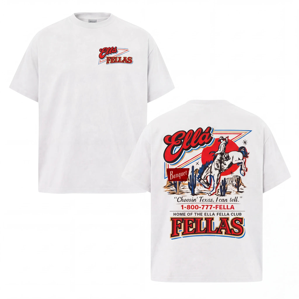 Desert Dust: Ella Fellas "Choosin' Texas" Vintage Sand Graphic Tee