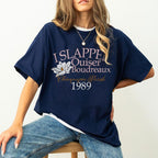 Steel Magnolias Shirt, I Slapped Ouiser Boudreaux Vintage T-Shirt