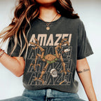"Amaze! Amaze! Amaze!" Project Hail Mary Rocky Graphic Tee - Vintage Sci-Fi Book Lover Shirt