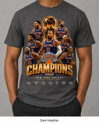 New York Hoops Championship Energy Graphic T-Shirt for Basketball Fans