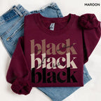 "Black Excellence" Heritage Sweatshirt - Black History Month Edition