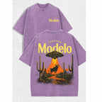 Out of This World: Modelo "Cosmic Abduction" Vintage Washed Tee