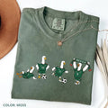 Funny Mexico Soccer Goose Graphic T-Shirt for Game Day Fans