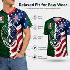 Mexico USA Dual Heritage Soccer Jersey for Game Day Fans