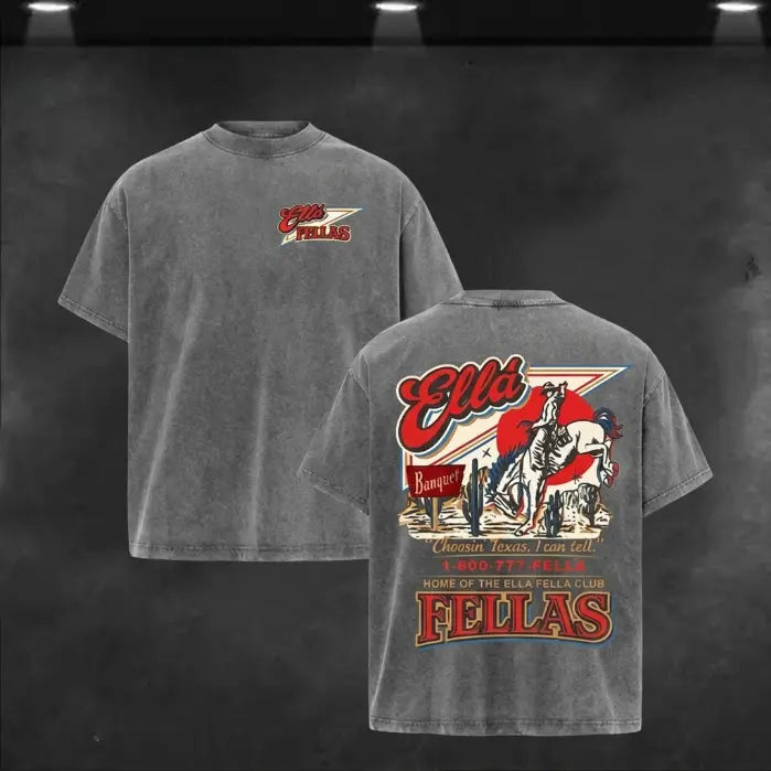 Lonestar Legend: Ella Fellas "Choosin' Texas" Vintage Washed Tee