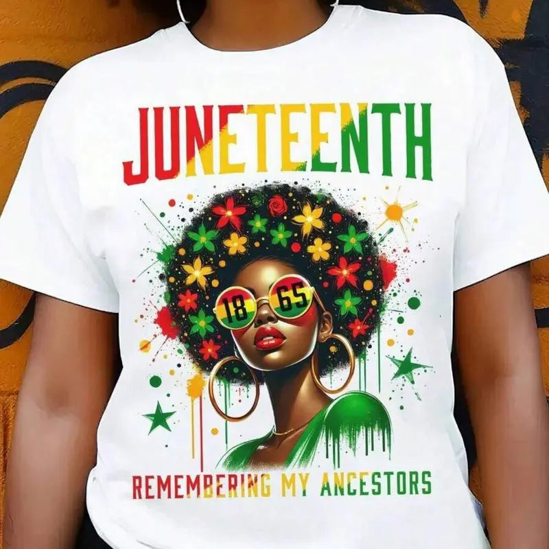 Honor the Past, Rock the Future: Juneteenth "Remembering My Ancestors" Tee