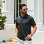 Men's Classic Cotton Polo Shirt 3-Pack for Work Golf Travel and Everyday Comfort