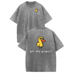 Funny Duck Graphic T-Shirt with Vintage Streetwear Style and Casual Everyday Comfort