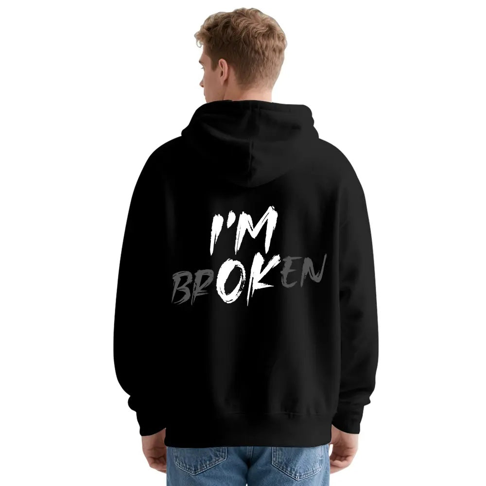 The Hidden Truth: 'I'M BROKEN / I'M OK' Emotional Resilience Graphic Tee