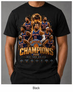 New York Hoops Championship Energy Graphic T-Shirt for Basketball Fans