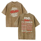 Stars and Stripes and Human Rights Social Justice Patriotic Graphic T-Shirt