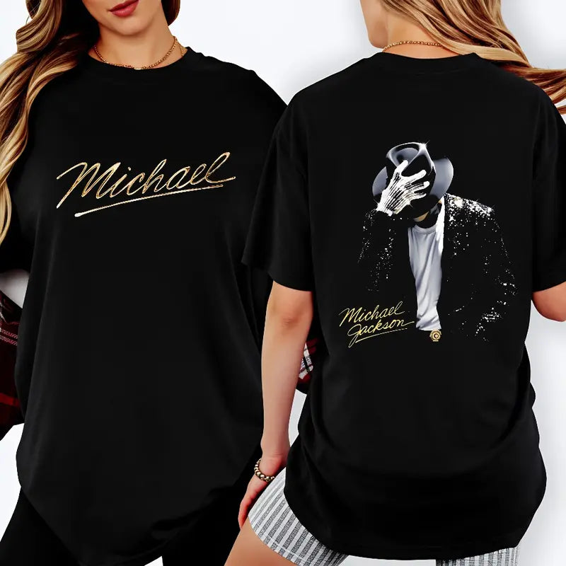 The King Lives: Michael Jackson Biopic-Era Signature Graphic Tee