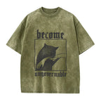 Become Ungovernable Funny Cat Graphic T-Shirt for Pet Lovers