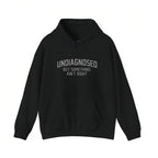 Self-Deprecating Wit: "Undiagnosed But Something Ain't Right" Humor Graphic Tee