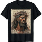 Jesus Crown Of Thorns Graphic T-Shirt for Faith Inspired Streetwear Style