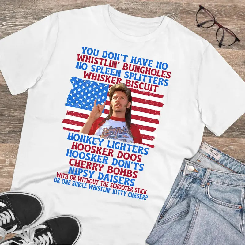 Funny Patriotic Firework Quote T-Shirt for Fourth of July Parties