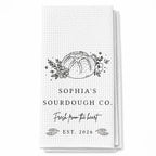 Sourdough Co Fresh From The Heart, Personalized Kitchen Towel, Baker Gift - 10