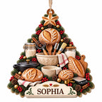 Sourdough Lover Holiday Dream, Custom Ornament, Gift For Bakers - 12