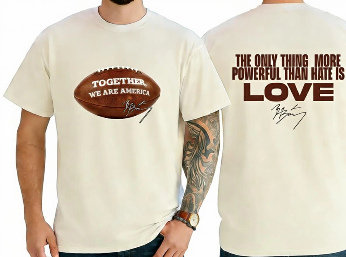 Together We are America Vintage Shirt, The Only Thing More Powerful Sweatshirt Hoodie