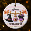 First Halloween, Ceramic Ornament, Gift For New Parents and Baby - 1